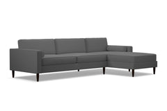Samson 2pc Sectional Sofa :: Leg Finish: Espresso / Configuration: RAF - Chaise on the Right