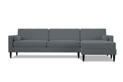 Samson 2pc Sectional Sofa :: Leg Finish: Espresso / Configuration: RAF - Chaise on the Right