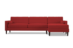 Samson 2pc Sectional Sofa :: Leg Finish: Espresso / Configuration: RAF - Chaise on the Right