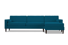 Samson 2pc Sectional Sofa :: Leg Finish: Espresso / Configuration: RAF - Chaise on the Right