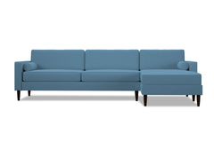 Samson 2pc Sectional Sofa :: Leg Finish: Espresso / Configuration: RAF - Chaise on the Right