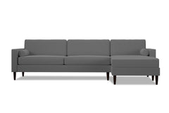 Samson 2pc Sectional Sofa :: Leg Finish: Espresso / Configuration: RAF - Chaise on the Right