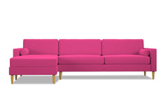 Samson 2pc Sectional Sofa :: Leg Finish: Natural / Configuration: LAF - Chaise on the Left