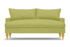 Saxon Apartment Size Sofa :: Leg Finish: Natural / Size: Apartment Size - 72&quot;w