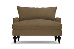 Saxon King Chair :: Leg Finish: Espresso