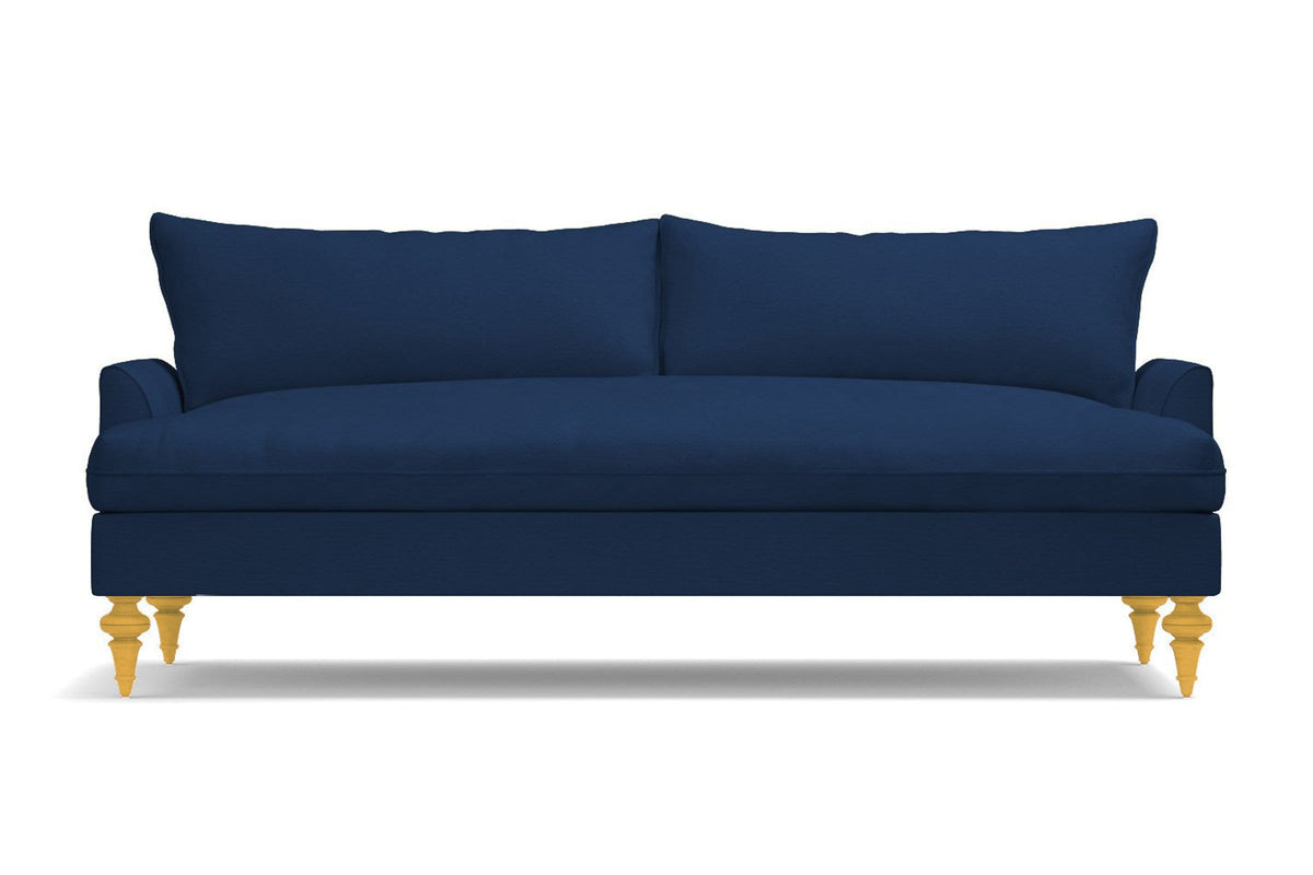 Saxon Velvet Sofa :: Leg Finish: Natural Apt2B Apt2B
