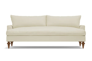 Saxon Sofa :: Leg Finish: Pecan