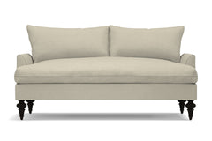 Saxon Apartment Size Sofa :: Leg Finish: Espresso / Size: Apartment Size - 72&quot;w