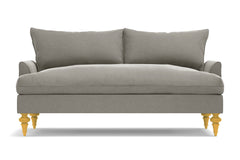 Saxon Apartment Size Sofa :: Leg Finish: Natural / Size: Apartment Size - 72&quot;w