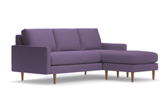 Scott Reversible Chaise Sofa :: Leg Finish: Pecan