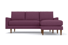 Scott Reversible Chaise Sofa :: Leg Finish: Pecan