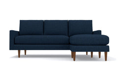 Scott Reversible Chaise Sofa :: Leg Finish: Pecan