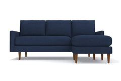 Scott Reversible Chaise Sofa :: Leg Finish: Pecan