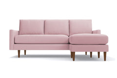 Scott Reversible Chaise Sofa :: Leg Finish: Pecan