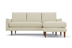 Scott Reversible Chaise Sofa :: Leg Finish: Pecan