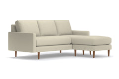 Scott Reversible Chaise Sofa :: Leg Finish: Pecan