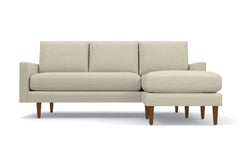 Scott Reversible Chaise Sofa :: Leg Finish: Pecan