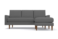 Scott Reversible Chaise Sofa :: Leg Finish: Pecan