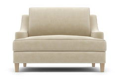 Soto King Chair :: Leg Finish: Weathered Oak