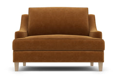 Soto King Chair :: Leg Finish: Weathered Oak