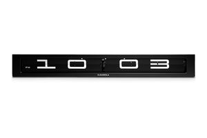 Timeline Clock by Cloudnola BLACK/BLACK