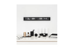 Timeline Clock by Cloudnola BLACK/BLACK