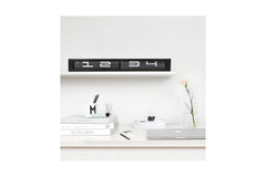 Timeline Clock by Cloudnola BLACK/BLACK