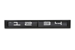 Timeline Clock by Cloudnola BLACK/BLACK