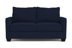 Tuxedo Loveseat :: Leg Finish: Espresso / Size: Loveseat - 61&quot;w