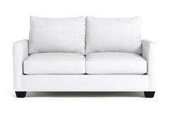 Tuxedo Loveseat :: Leg Finish: Espresso / Size: Loveseat - 61&quot;w