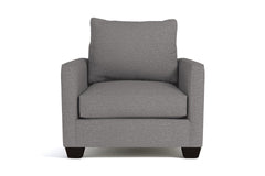 Tuxedo Chair :: Leg Finish: Espresso