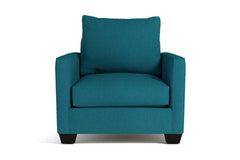 Tuxedo Chair :: Leg Finish: Espresso