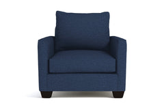 Tuxedo Chair :: Leg Finish: Espresso