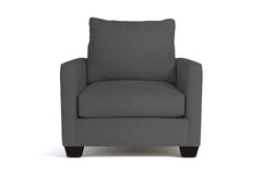 Tuxedo Chair :: Leg Finish: Espresso
