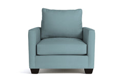 Tuxedo Chair :: Leg Finish: Espresso