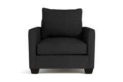 Tuxedo Chair :: Leg Finish: Espresso