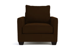 Tuxedo Chair :: Leg Finish: Espresso