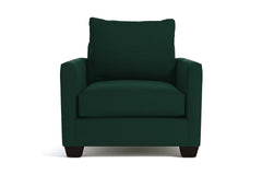 Tuxedo Chair :: Leg Finish: Espresso
