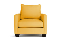 Tuxedo Chair :: Leg Finish: Espresso