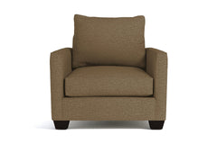Tuxedo Chair :: Leg Finish: Espresso