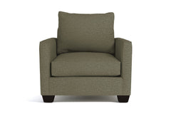 Tuxedo Chair :: Leg Finish: Espresso