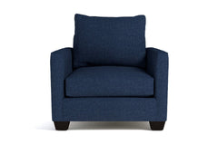 Tuxedo Chair :: Leg Finish: Espresso