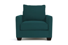 Tuxedo Chair :: Leg Finish: Espresso