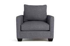 Tuxedo Chair :: Leg Finish: Espresso