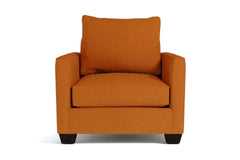 Tuxedo Chair :: Leg Finish: Espresso