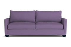 Tuxedo Queen Size Sleeper Sofa Bed :: Leg Finish: Espresso / Sleeper Option: Memory Foam Mattress