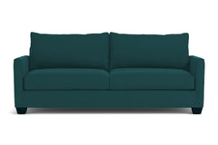 Tuxedo Queen Size Sleeper Sofa Bed :: Leg Finish: Espresso / Sleeper Option: Memory Foam Mattress