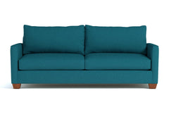 Tuxedo Sofa :: Leg Finish: Pecan