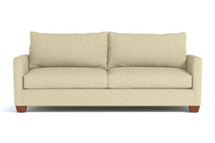 Tuxedo Sofa :: Leg Finish: Pecan