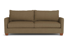 Tuxedo Sofa :: Leg Finish: Pecan